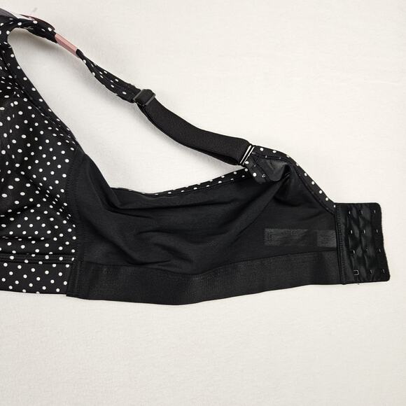 Cacique Cooling Bra 46DD French Full Coverage Wirefree Polka Dot Discontinued - Picture 14 of 16